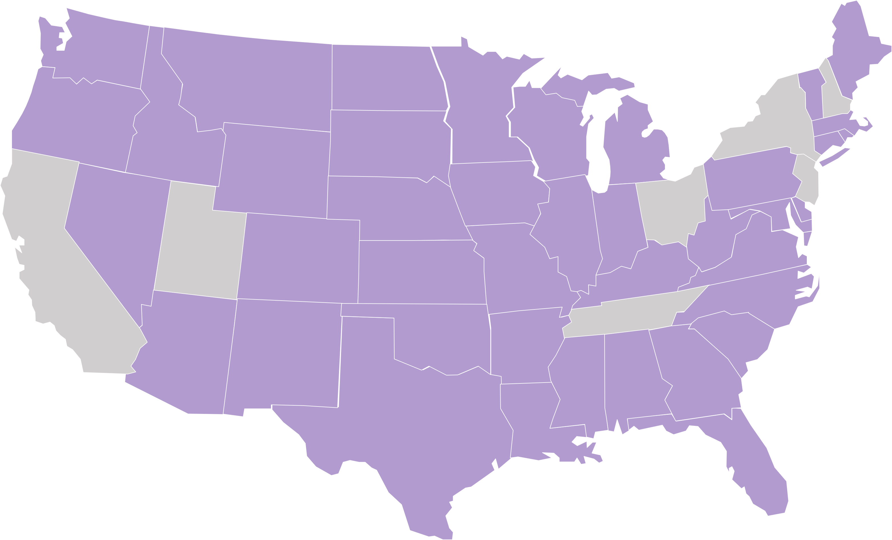 marshal states registered map