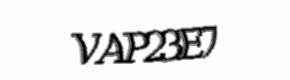 Security check image, please type the characters shown