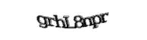 Security check image, please type the characters shown
