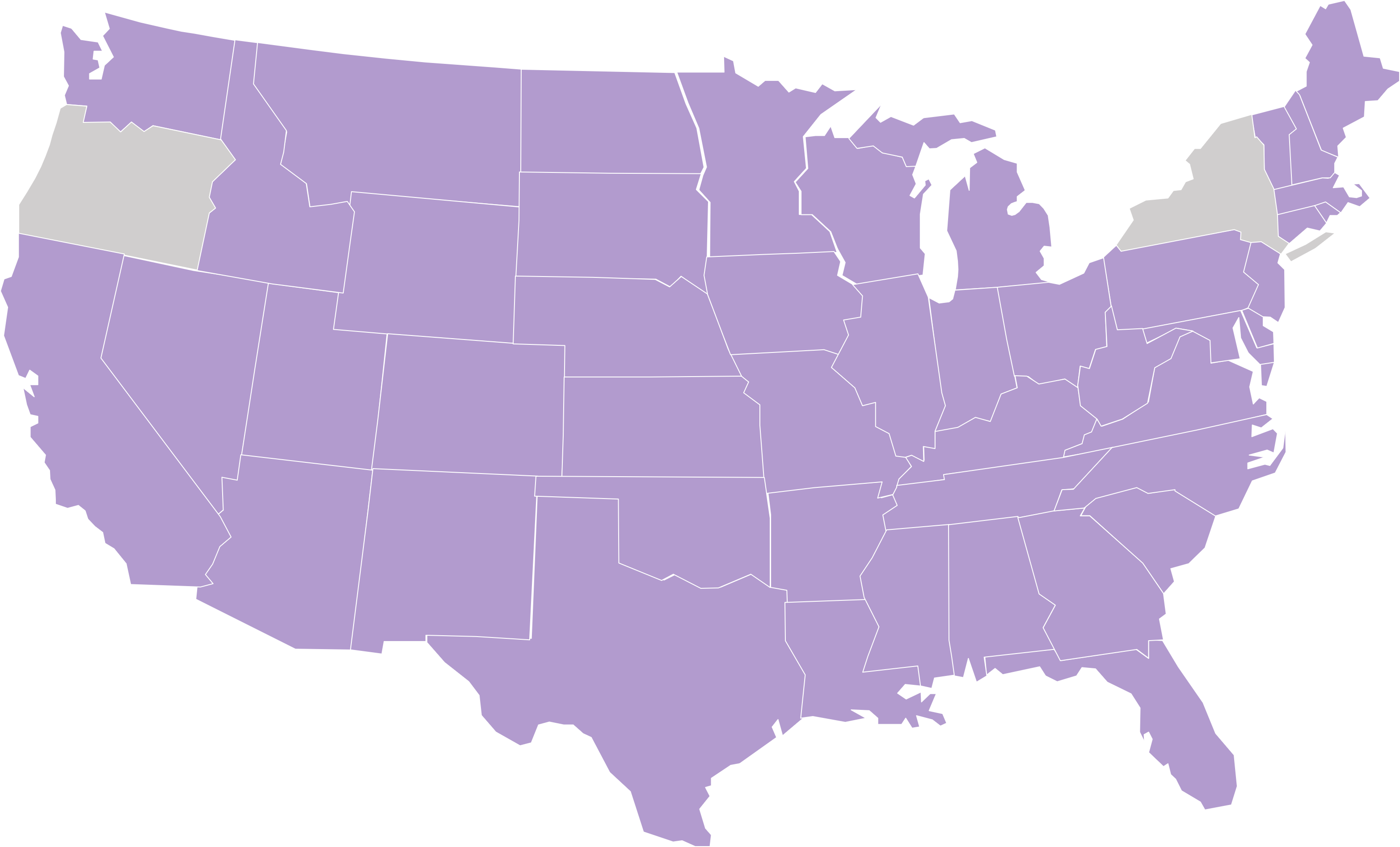 Maxforce Fleet states registered map