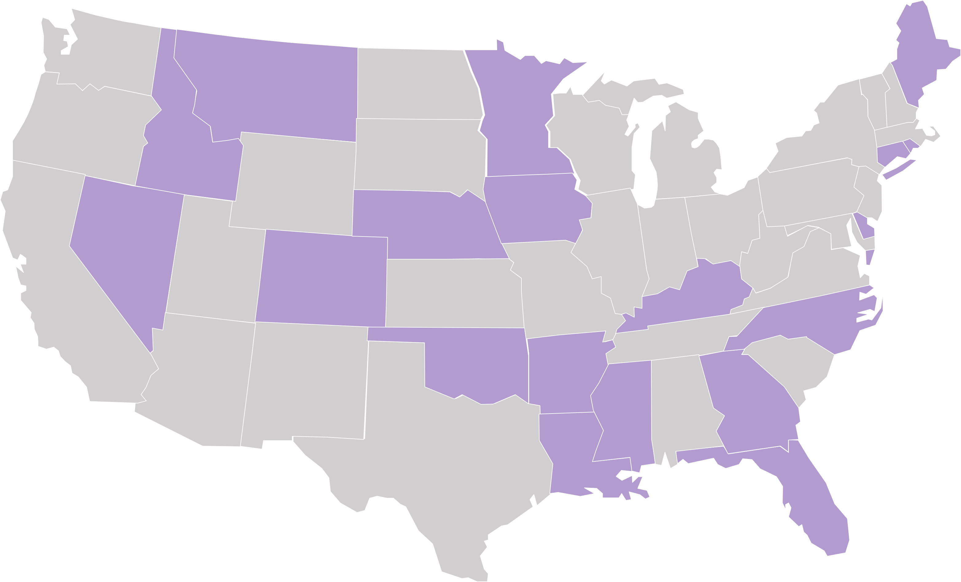 marshal states registered map
