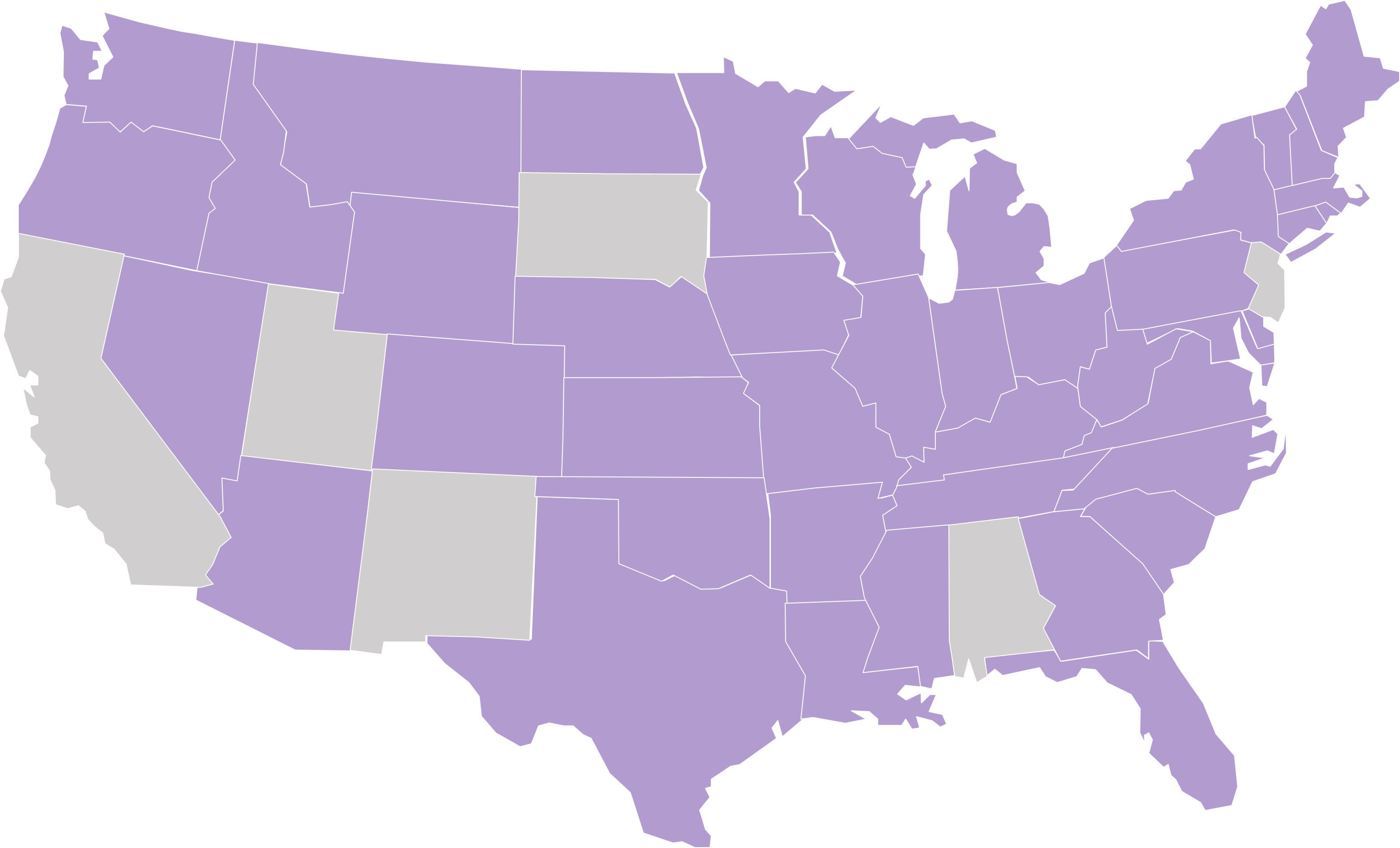 Terrazole 35WP states registered map