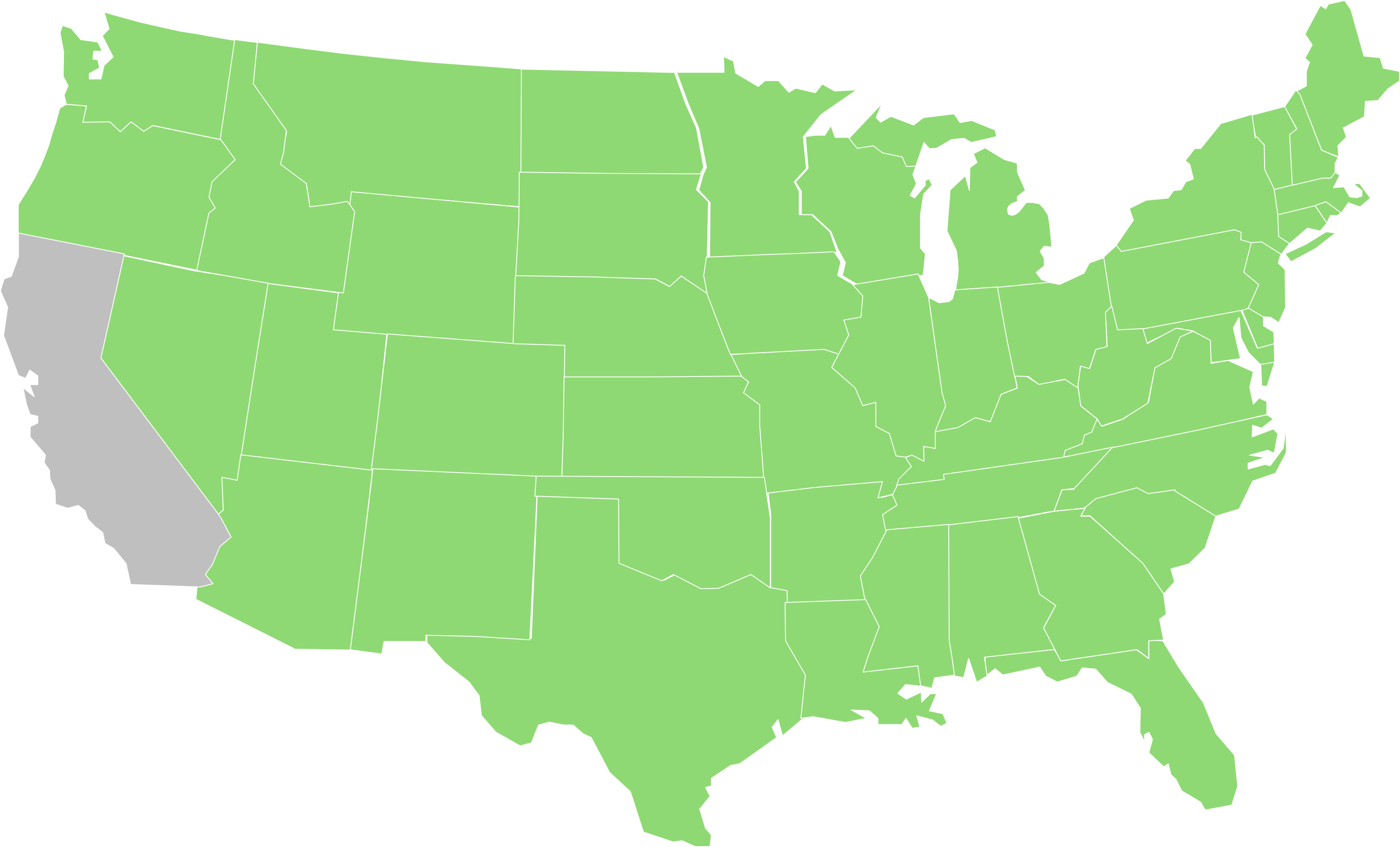 temprid dust states registered map