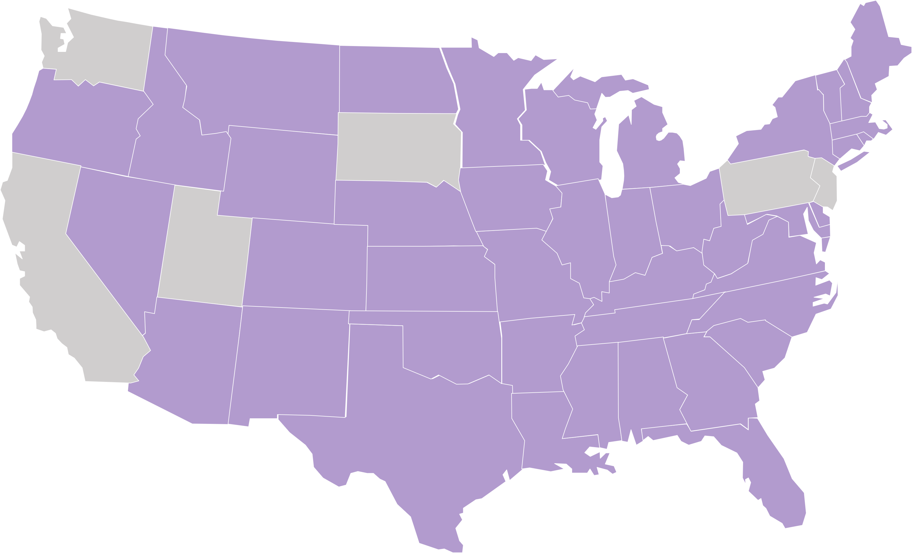 Merit 75WSP states registered map